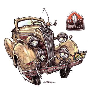 The Collection of The Old Car Cartoon by John Larter/2013